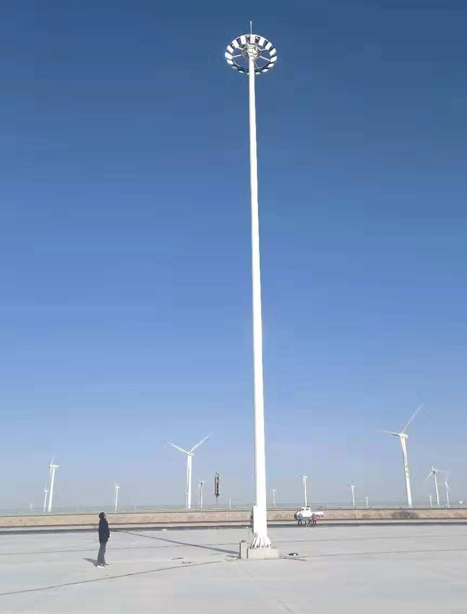 瓜州高速路服务区托里高杆灯项目