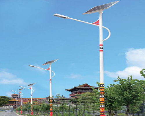 托里民族特色路灯